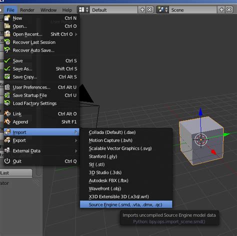 smd file blender.
